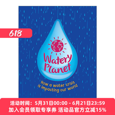 英文原版 Watery Planet 水润星球 儿童科普百科绘本 安娜?克莱伯恩 Anna Claybourne 英文版 进口英语原版书籍
