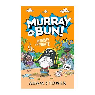 英文版 书籍 Pirate 儿童插画故事书 大卫威廉姆斯合作画师Adam 穆雷和本系列 the 海盗猫咪 进口英语原版 英文原版 Stower Murray