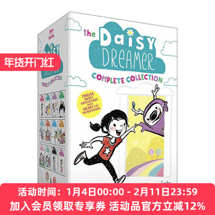 英文原版 The Daisy Dreamer Complete Collection 梦想家女孩黛西 12册盒装 英文版 进口英语原版书籍