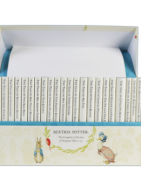 The World of Peter Rabbit 彼得兔的世界 23册精装 英文原版 进口原版 3岁以上 儿童故事图画书 Beatrix Potter