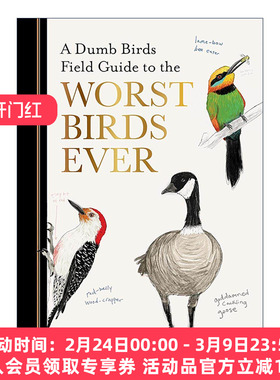 英文原版 A Dumb Birds Field Guide to the Worst Birds Ever 傻鸟指南 又坏又笨的鸟 英文版 进口英语原版书籍