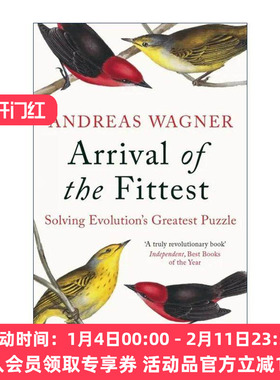 英文原版 Arrival of the Fittest 适者降临 自然如何创新 Andreas Wagner 英文版 进口英语原版书籍