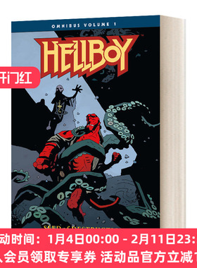 英文原版 Hellboy Omnibus Volume 1 Seed of Destruction 地狱男爵1 毁灭起源 英文版 进口英语原版书籍