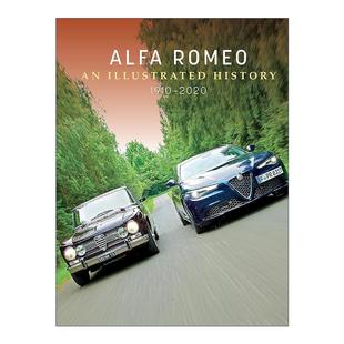 阿尔法·罗密欧 意大利著名豪华汽车制造商1910 进口英语原版 Alfa 书籍 英文版 Romeo 精装 英文原版 2010年插图史