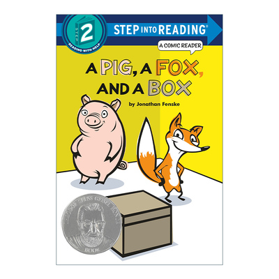 英文原版 Step into Reading 2 a Pig a Fox and a Box 猪 狐狸和一个盒子 英文版 进口英语原版书籍