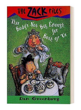 英文原版 The Zack Files 22 This Body's Not Big Enough for Both of U 札克档案系列22 儿童冒险章节桥梁书 英文版 进口书籍