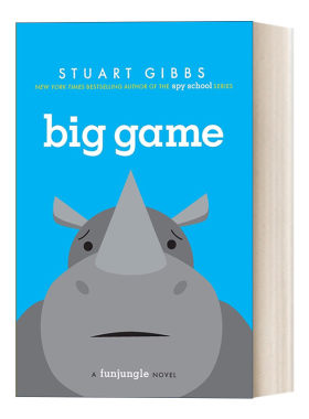独角犀牛的安危 英文原版 Big Game 欢乐丛林系列 儿童悬疑小说 间谍学校作者 斯图亚特吉布斯 英文版 进口英语原版书籍