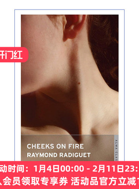 燃烧的双颊  英文原版 Cheeks on Fire 雷蒙·拉迪盖诗集 Alma经典文学 法英双语版 英文版 进口英语原版书籍