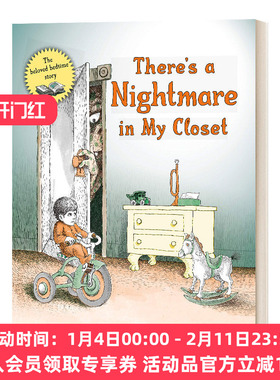 英文原版 There a Nightmare In My Closet 我的衣柜里有噩梦 英文版 进口英语原版书籍