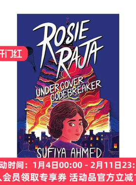 英文原版 Rosie Raja Undercover Codebreaker 罗茜·拉贾系列 秘密密码破译员 战时儿童小说 英文版 进口英语原版书籍