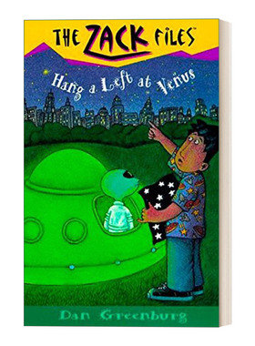 英文原版 The Zack Files 15 Hang a Left at Venus 札克档案系列15 儿童冒险章节桥梁书 Dan Greenburg 英文版 进口英语原版书籍