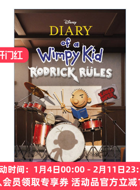 小屁孩日记2 英文原版 Diary of a Wimpy Kid Rodrick Rules Book 2 电影封面版 英文版 进口英语原版书籍