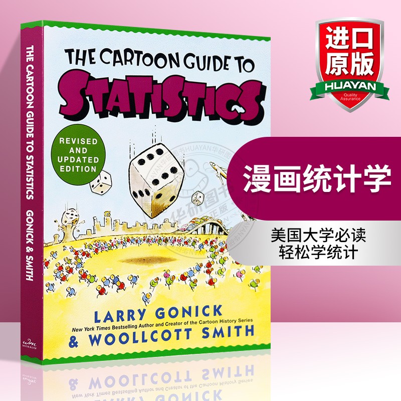 漫画统计学英文原版进口书籍