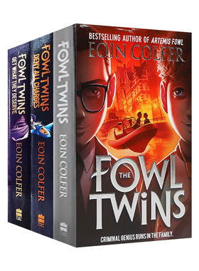 华研原版 英文原版 The Fowl Twins 法尔双胞胎1-3册 阿特米斯奇幻历险衍生系列 英文版 进口英语原版书籍