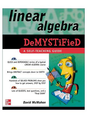英文原版 Linear Algebra Demystified 线性代数揭秘 自学向导系列 英文版 进口英语原版书籍