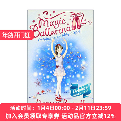 英文原版 Magic Ballerina Delphie and the Magic Spell 魔法芭蕾舞女2 德尔菲与魔法咒语 儿童小说 英文版 进口英语原版书籍
