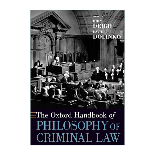 英文原版 The Oxford Handbook of Philosophy of Criminal Law 牛津刑法哲学手册 英文版 进口英语原版书籍