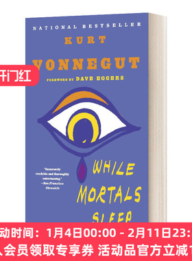 英文原版小说 While Mortals Sleep Unpublished Short Fiction 众生安眠 Kurt Vonnegut库尔特 冯内古特 英文版 进口英语书籍