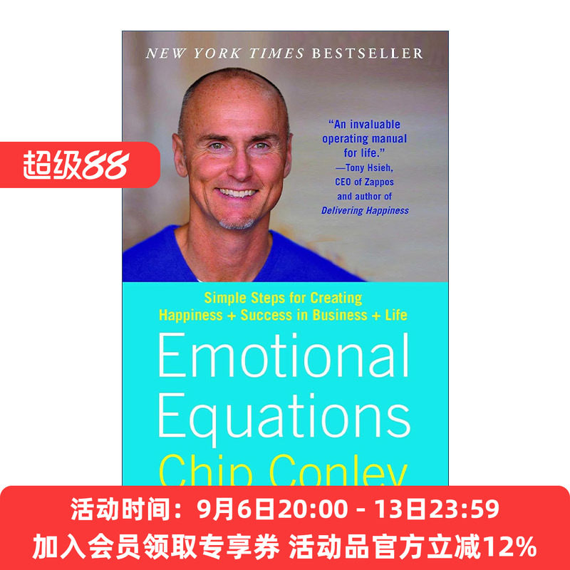如何控制自己的情绪 英文原版 Emotional Equations 最有效的22个情绪管理定律 英文版 进口英语原版书籍