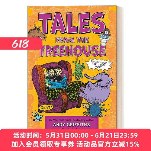 英文原版 Tales from the Treehouse Too Silly to Be Told Until NOW 树屋外的13个搞笑故事 英文版 进口英语原版书籍