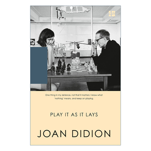 英文原版小说 Play It As It Lays 顺其自然 琼·狄迪恩 英文版 进口英语原版书籍