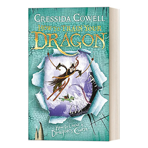 驯龙高手4 英文原版 How to Train Your Dragon How To Cheat A Dragon's Curse 如何摆脱龙的诅咒 英文版 进口英语原版书籍