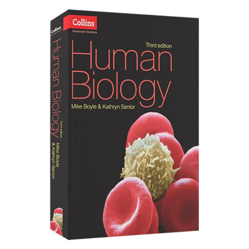 柯林斯高阶科学 英文原版 Human Biology Collins Advanced Science 人类生物学 英文版 进口英语原版书籍
