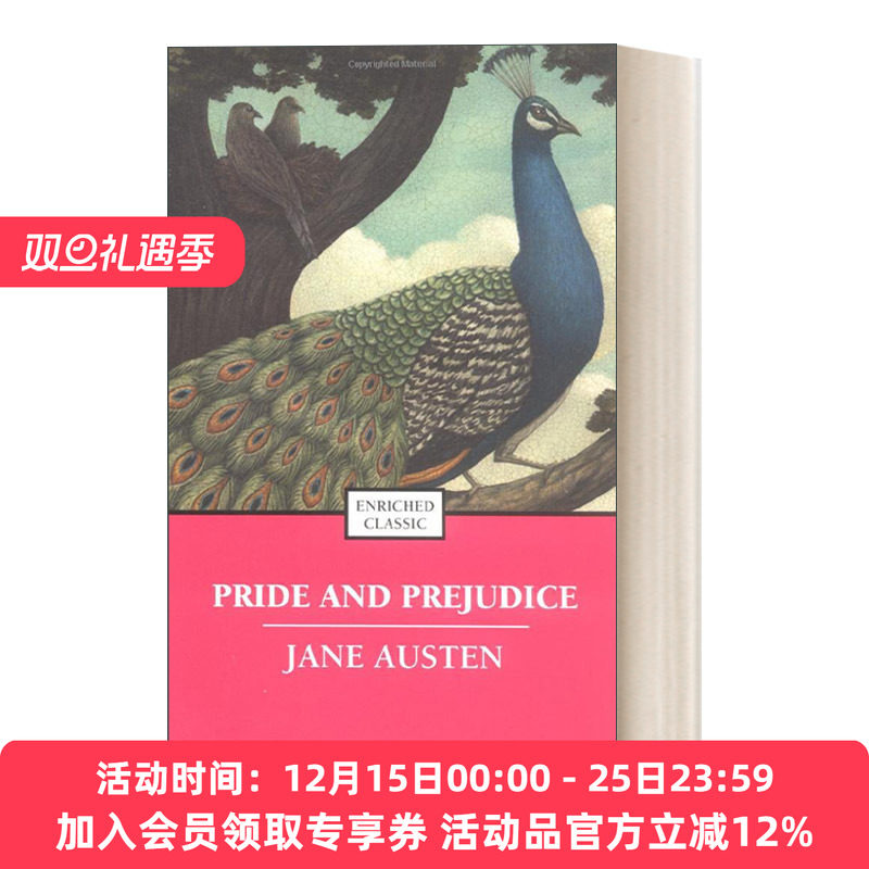 傲慢与偏见 英文原版 Pride and Prejudice Enriched Classics系列 英文版 进口英语原版书籍