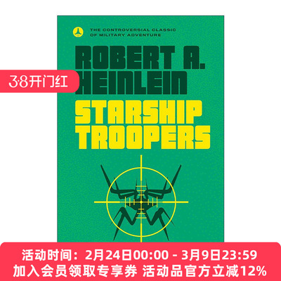 英文原版 Starship Troopers 星船伞兵 科幻冒险小说 异乡异客作者罗伯特·海因莱因 英文版 进口英语原版书籍