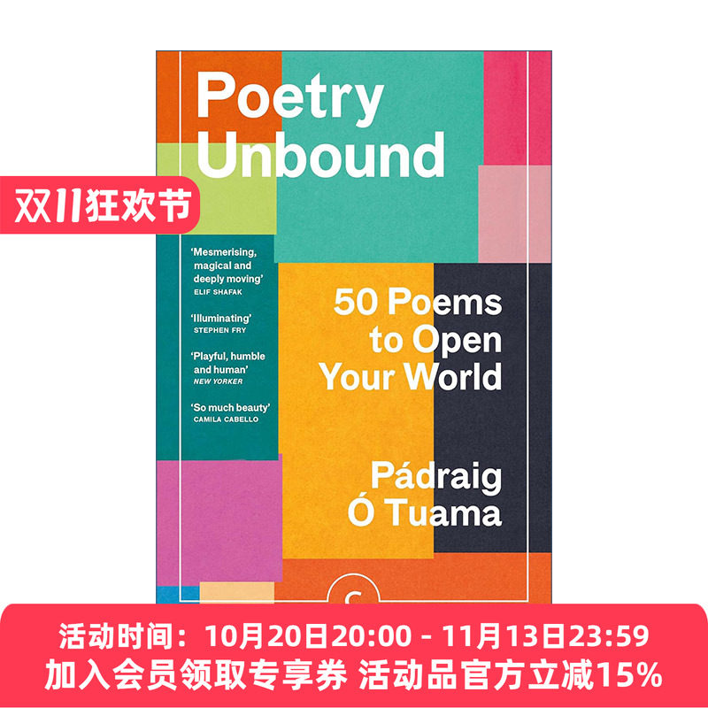 英文原版 Poetry Unbound 解放的诗歌 当代50首诗歌集 玛格丽特阿特伍德 阿达·利蒙等 英文版 进口英语原版书籍
