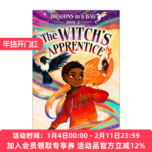 女巫的学徒  英文原版 The Witch's Apprentice Dragons in a Bag 03 袋子里的龙系列2 儿童奇幻小说 Zetta Elliott 进口英语书籍