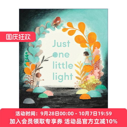 微弱的亮光  英文原版 Just One Little Light 精装绘本 插画家Isabelle Arsenault 英文版 进口英语原版书籍