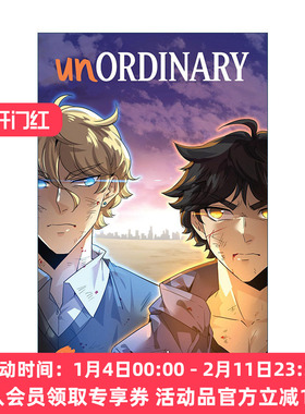 英文原版 Unordinary Book 2 异能者2 WEBTOON热门青少年奇幻网漫 uru-chan 英文版 进口英语原版书籍