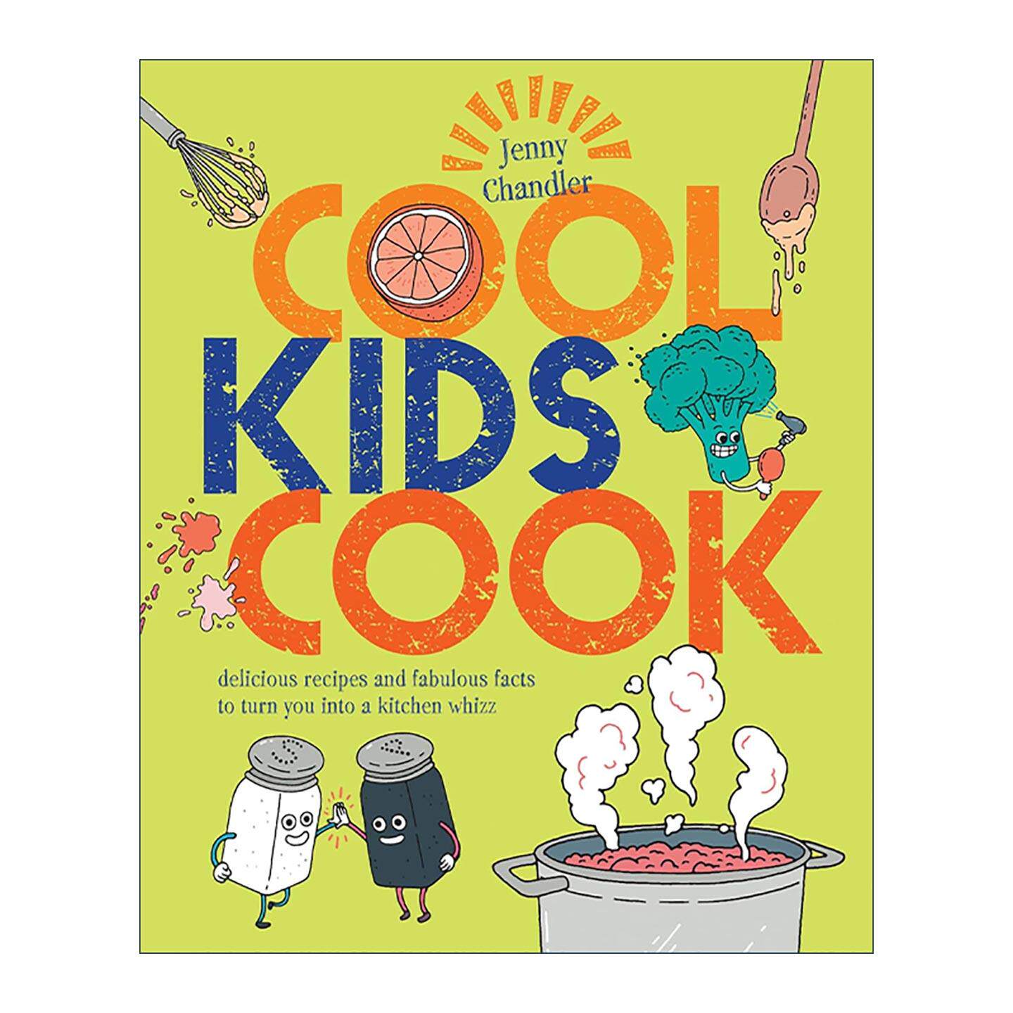 英文原版 Cool Kids Cook 酷小孩厨房 专为小厨师打造的趣味简易食谱 青少年及儿童烹饪指南 英文版 进口英语原版书籍