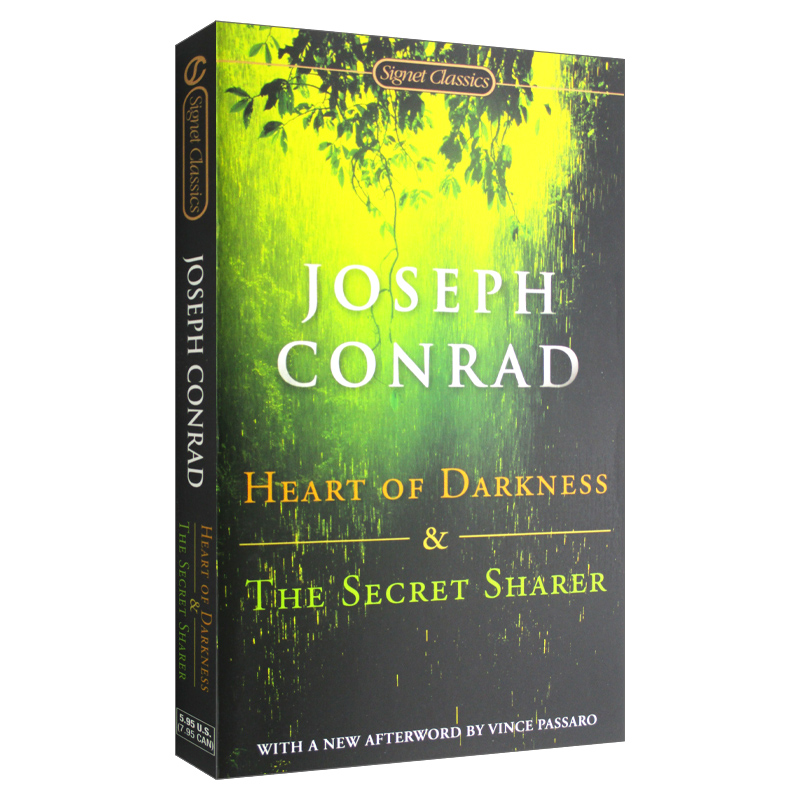 英文原版 Heart of Darkness and the Secret Sharer黑暗之心与秘密分享者 Signet Classics英文版进口英语原版书籍