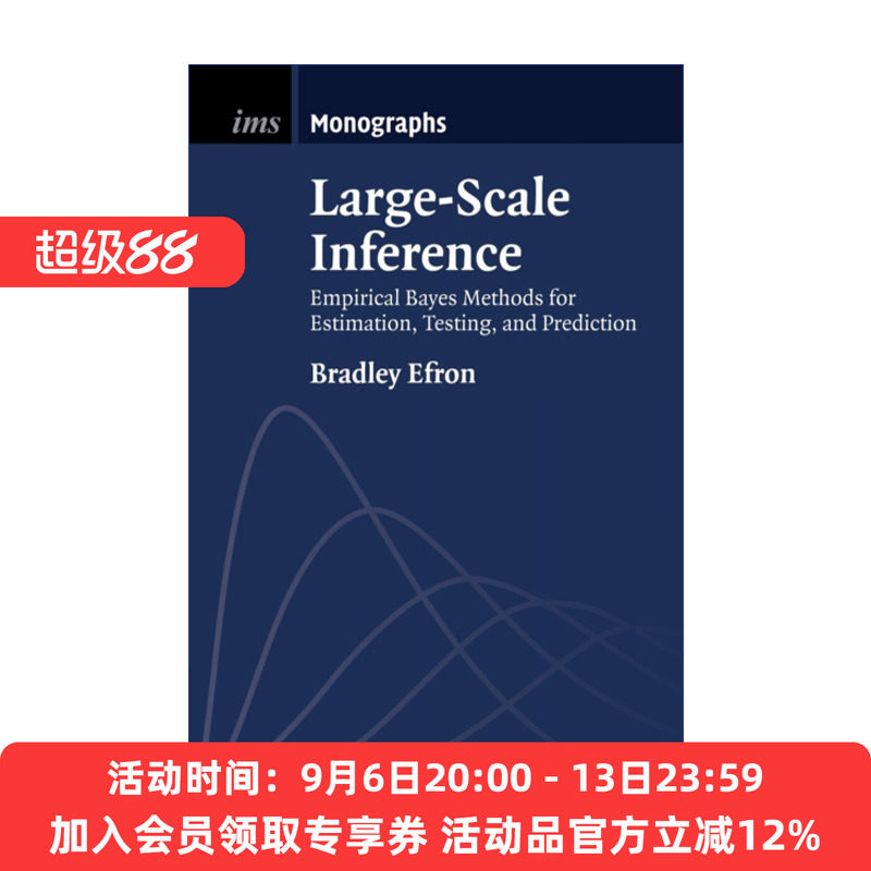大规模统计推断  英文原版 Large-Scale Inference 数理统计学会专著系列 英文版 进口英语原版书籍