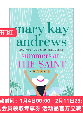 英文原版 Summers at the Saint 生塞西莉亚的夏天 浪漫小说 英文版 进口英语原版书籍