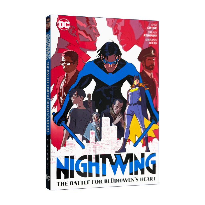 英文原版 Nightwing Vol.3 The Battle for Blüdhaven's Heart 夜翼 卷三 精装 DC漫画 英文版 进口英语原版书籍 书籍/杂志/报纸 漫画类原版书 原图主图