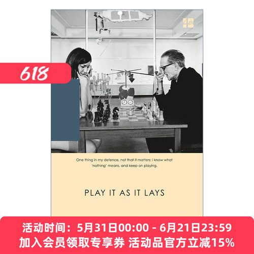 英文原版小说 Play It As It Lays 顺其自然 琼·狄迪恩 英文版 进口英语原版书籍
