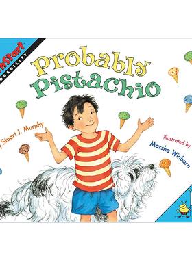 英文原版 Mathstart Level 2 Probably Pistachio 数学启蒙绘本2级 英文版 进口英语原版书籍