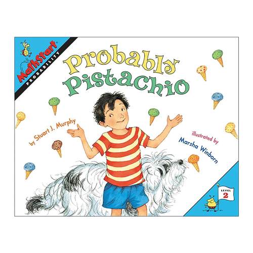 英文原版 Mathstart Level 2 Probably Pistachio 数学启蒙绘本2级 英文版 进口英语原版书籍