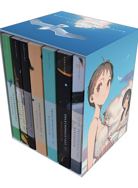 物语系列 最终季 7册盒装套装 英文原版小说 MONOGATARI Series Box Set, Final Season同名动漫漫画轻小说 西尾维新 进口英语书籍