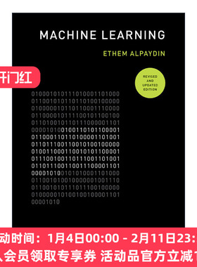 机器学习 英文原版 Machine Learning The MIT Press 修订更新版 Ethem Alpaydin 英文版 进口英语原版书籍