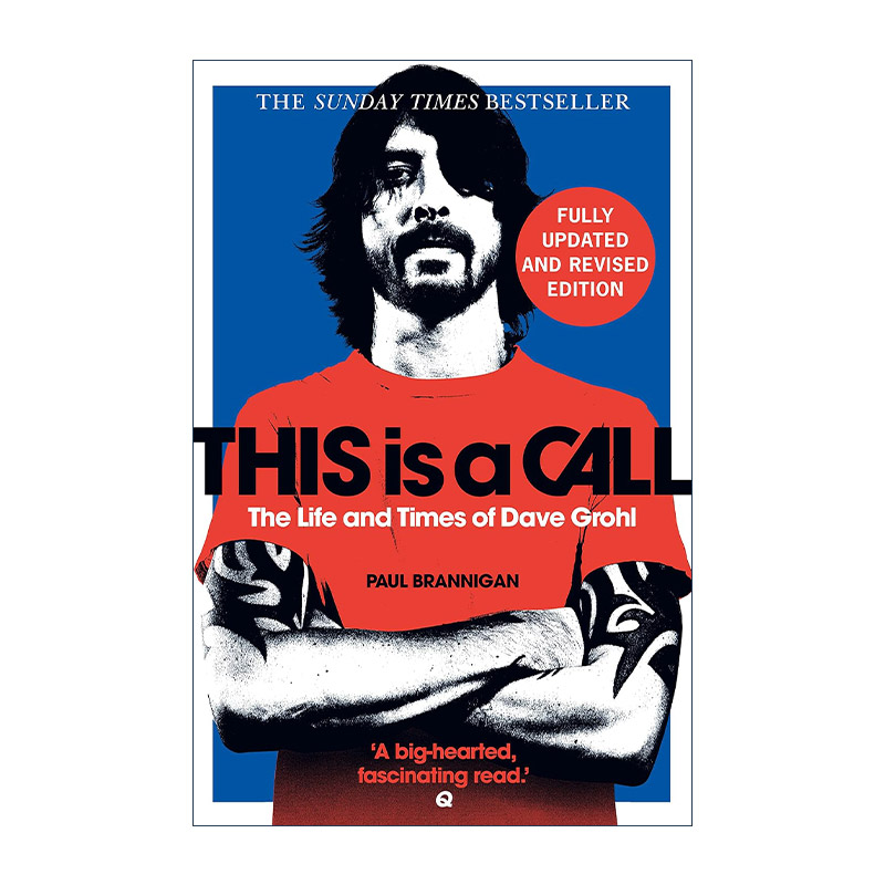 英文原版 This Is a Call 涅槃乐队Nirvana鼓手大卫·格鲁传记 Dave Grohl 英文版 进口英语原版书籍