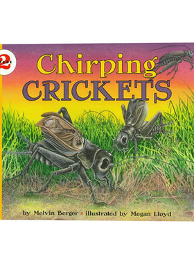 自然科学启蒙 英文原版 Let's Read and Find Out 2 Chirping Crickets L2 唧唧喳喳的蟋蟀 英文版 进口英语原版书籍