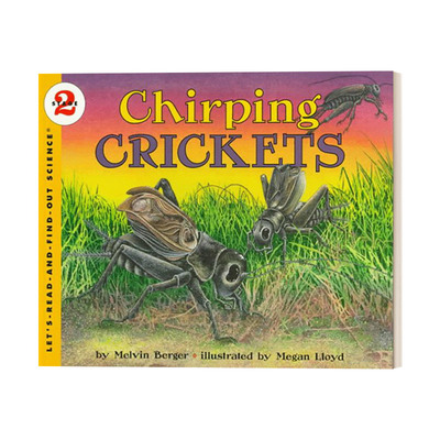 自然科学启蒙 英文原版 Let's Read and Find Out 2 Chirping Crickets L2 唧唧喳喳的蟋蟀 英文版 进口英语原版书籍