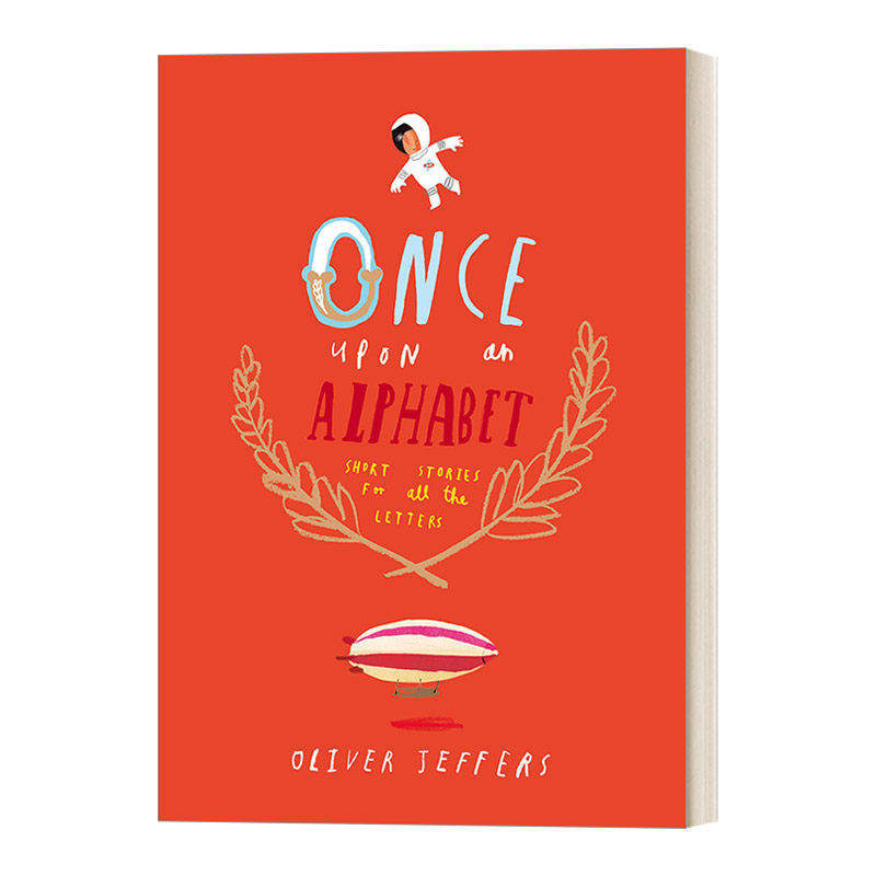从前有个小字母 英文原版 Once Upon An Alphabet 字母故事书 奥利弗·杰弗斯 精装 英文版 进口英语原版书籍