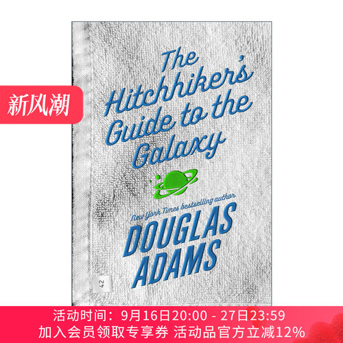 银河系漫游指南 英文原版 The Hitchhiker's Guide to the Galaxy Douglas Adams 道格拉斯·亚当斯 英文版 进口英语原版书籍
