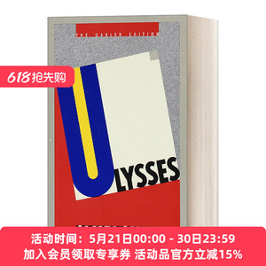 尤利西斯 英文原版 Ulysses The Gabler Edition 詹姆斯乔伊斯James Joyce 意识流代表作品 20世纪经典文学小说 英文版 进口英语书