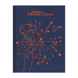 吉卜力工作室 Sketchbook Howl 英文原版 Castle Moving 哈尔 进口英语原版 英文版 移动城堡素描本